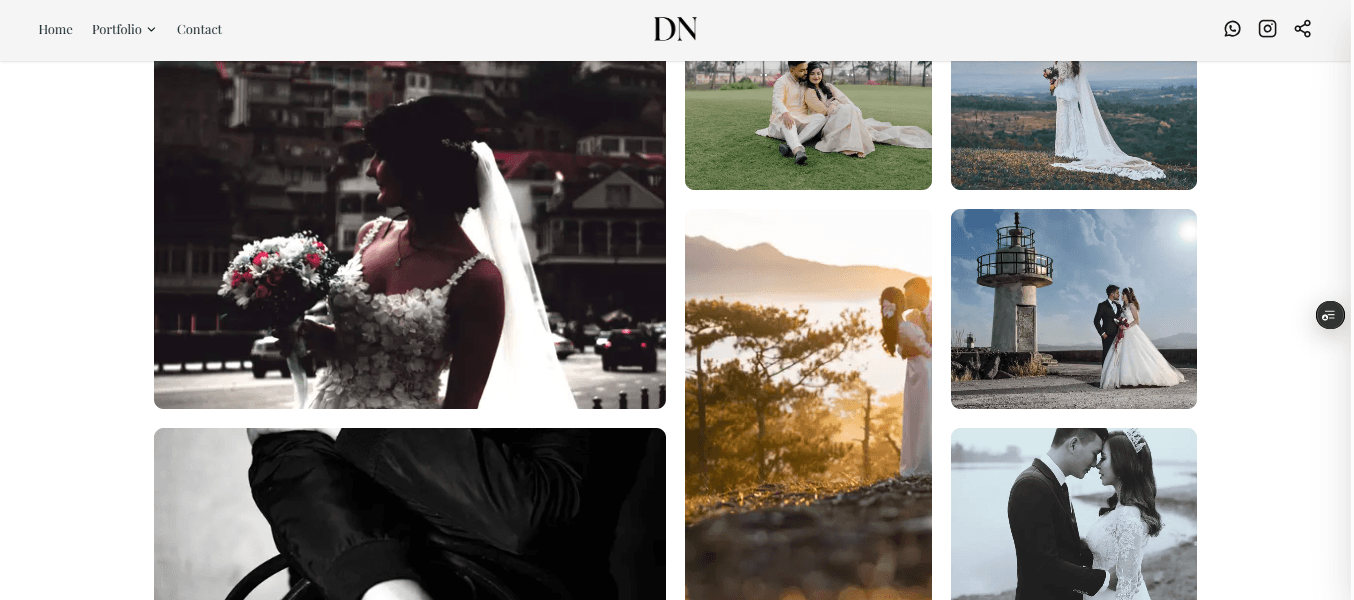 DN Productions Morphing Mega-Menu Navigation